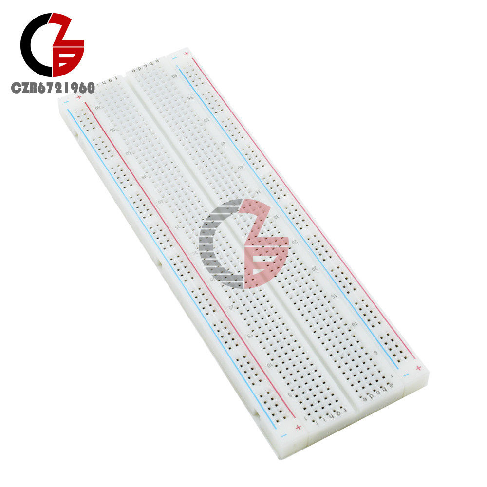 5PCS MB-102 MB102 Breadboard 830Point Solderless PCB Bread Board Test Develop