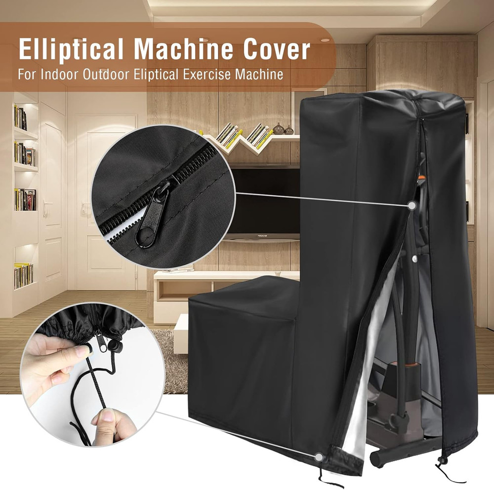 Elliptical Exercise Machine Cover - Dust-Proof & Waterproof Trainer Protective C
