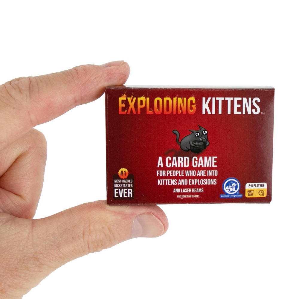 World's Smallest Exploding Kittens Card Game