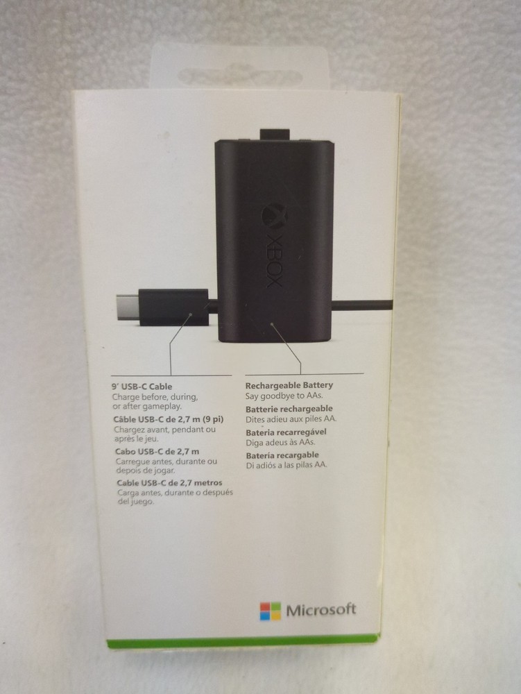 Microsoft Xbox Rechargeable Battery Xbox S X Controller W USB-C Charging Cable