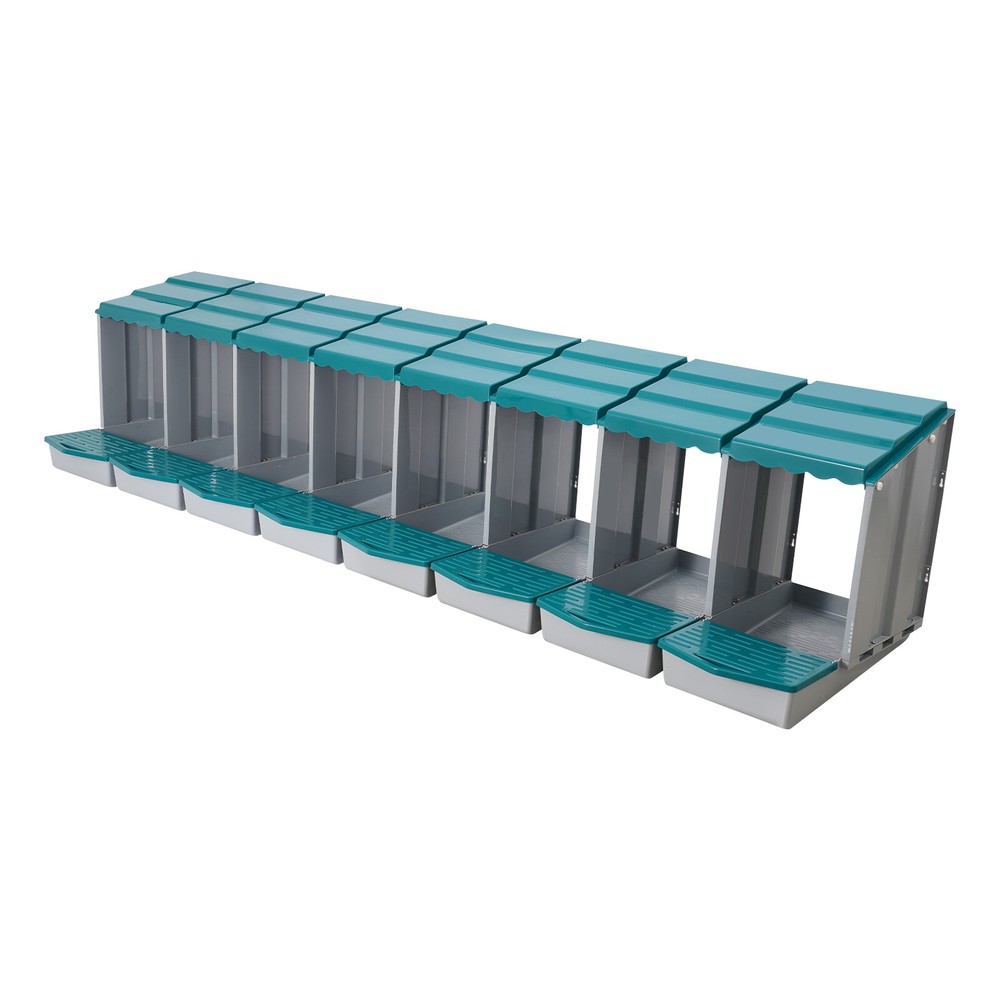 8-Compartment Chicken Nesting Box Chicken Laying Boxes with Egg Collection