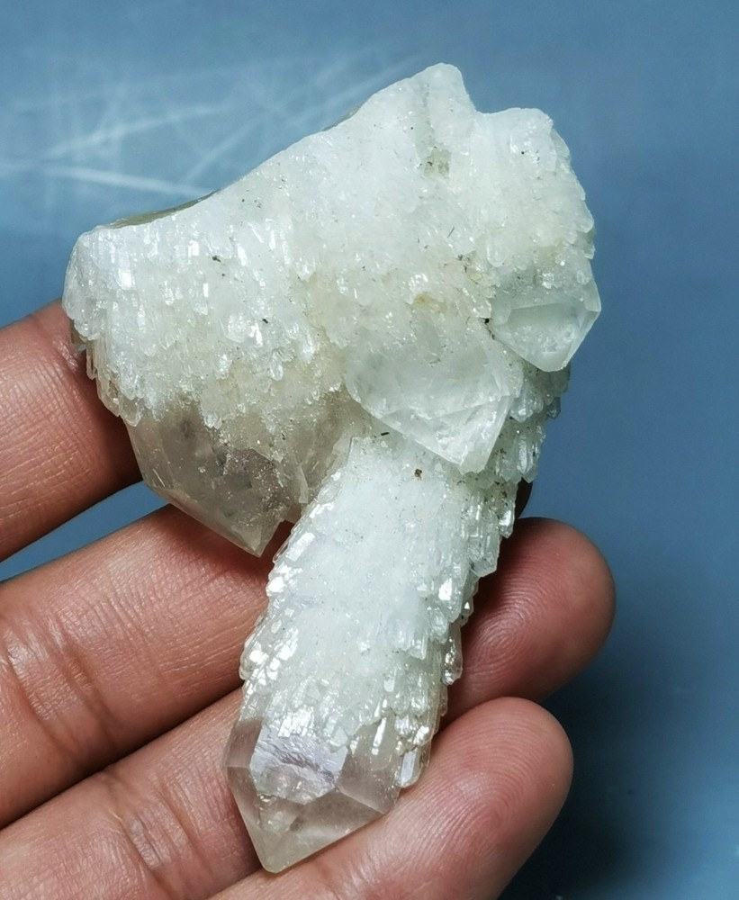 Rare Himalayan Quartz Crystal Cluster Specimen