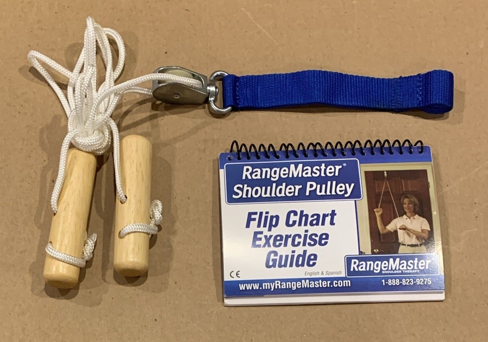 RangeMaster Shoulder Pulley w/  Flip Chart Exercise Guide