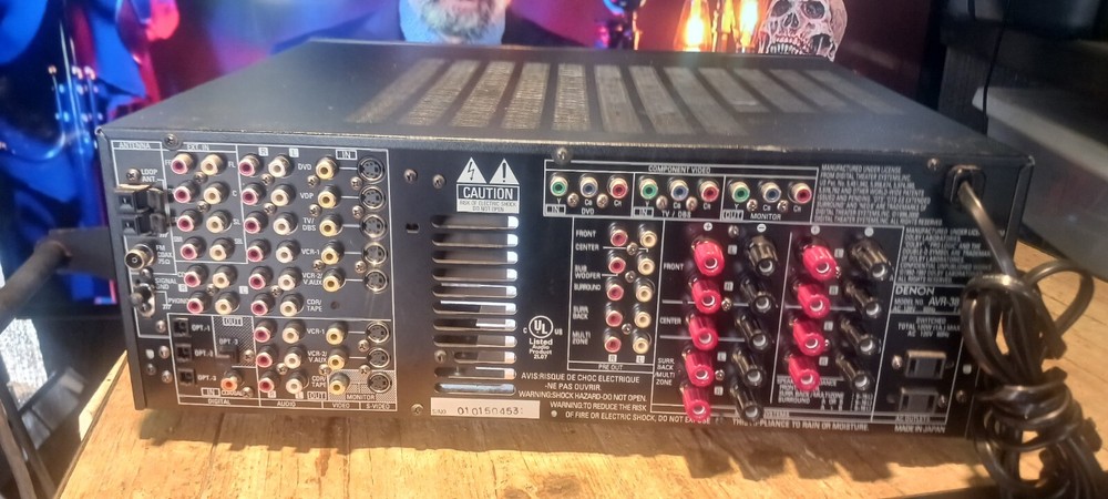 Denon AVR-3801 Precision Audio Component AV Surround Receiver