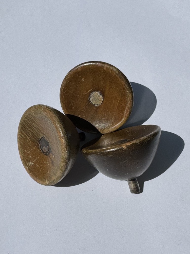 Vintage Mid Century George Nelson Herman Miller "Cupcake" Pulls