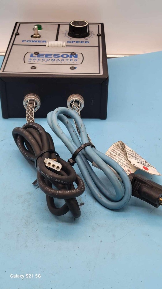 Lesson M1740005.00 Speed Master Speed Controller WITH POWER CABLES