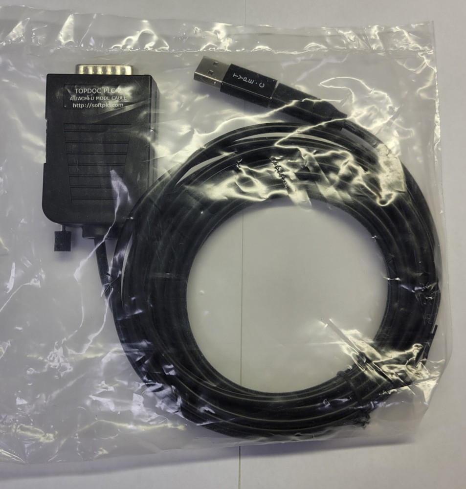 Programming Software & Cable for PLC-2, runs on Win7/8/10/11