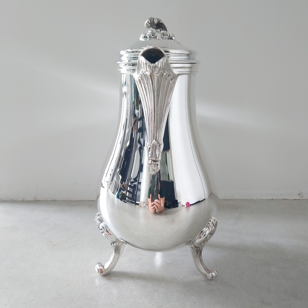 Christofle Marly Silverplate Coffee Pot Excellent