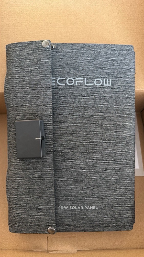Compact and lightweight EcoFlow 45W solar panel
