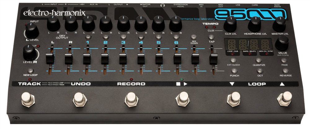 New Electro-Harmonix EHX 95000 Performance Loop Laboratory Looper Pedal
