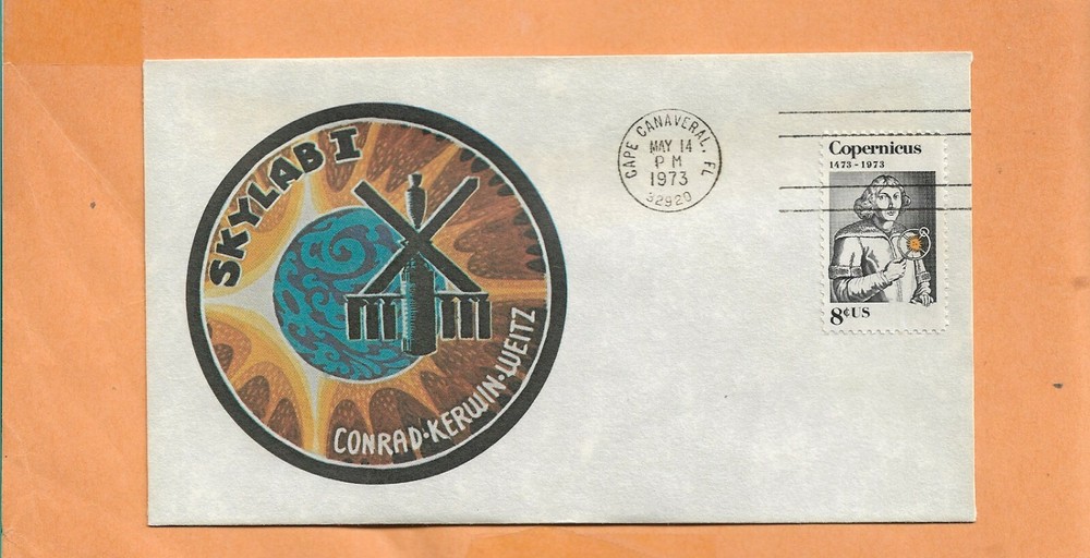 SKYLAB 2 MAY 14,1973 CANAVERAL  SPACE COVER ***