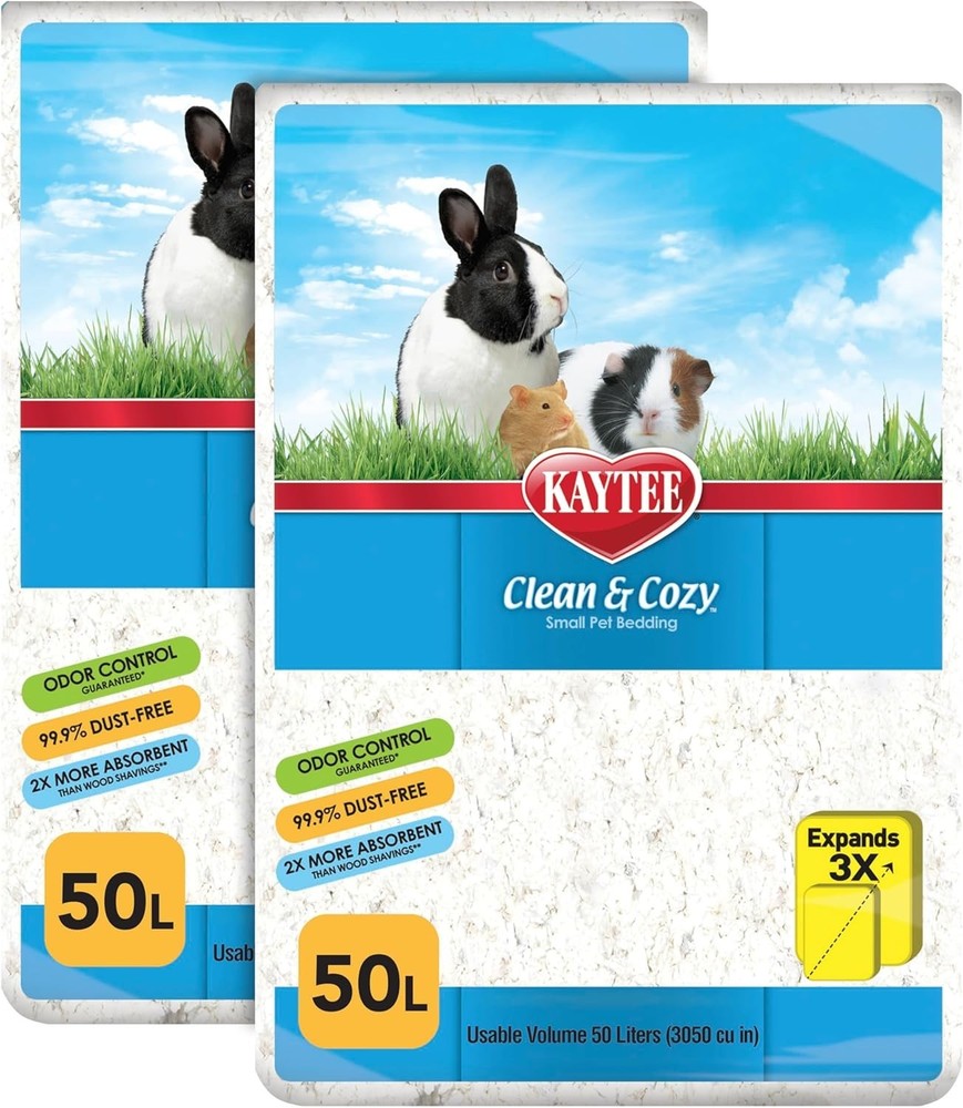 Gentle on Noses, Soft on Paws Bedding, 100L x2
