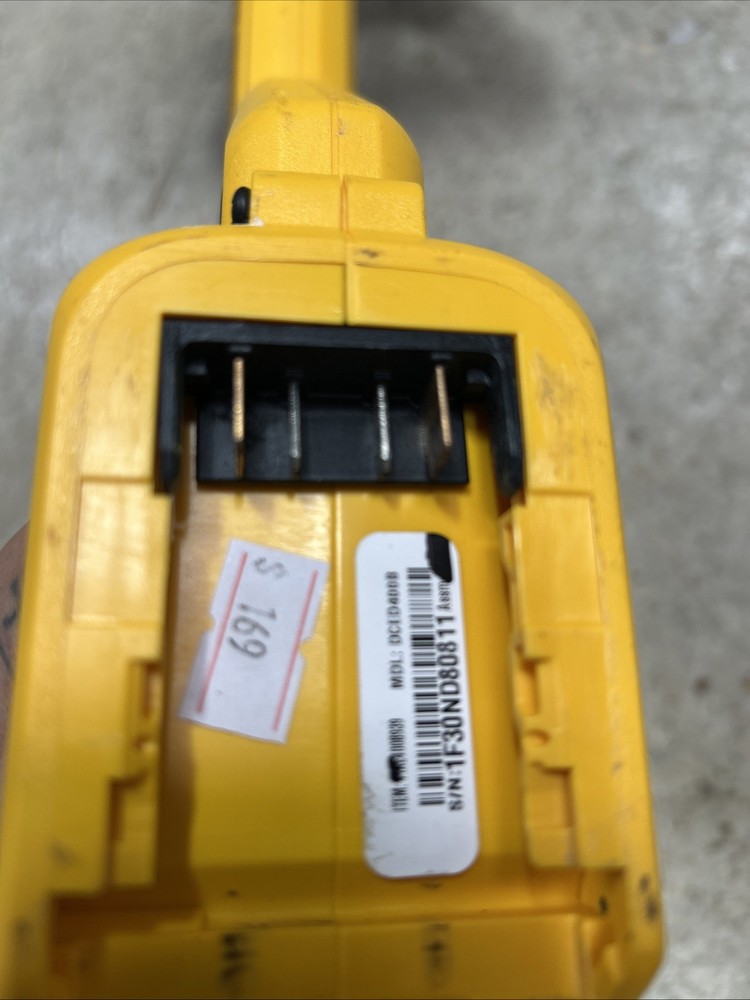 DEWALT DCED400B 20V Edge Trimmer - Yellow B18