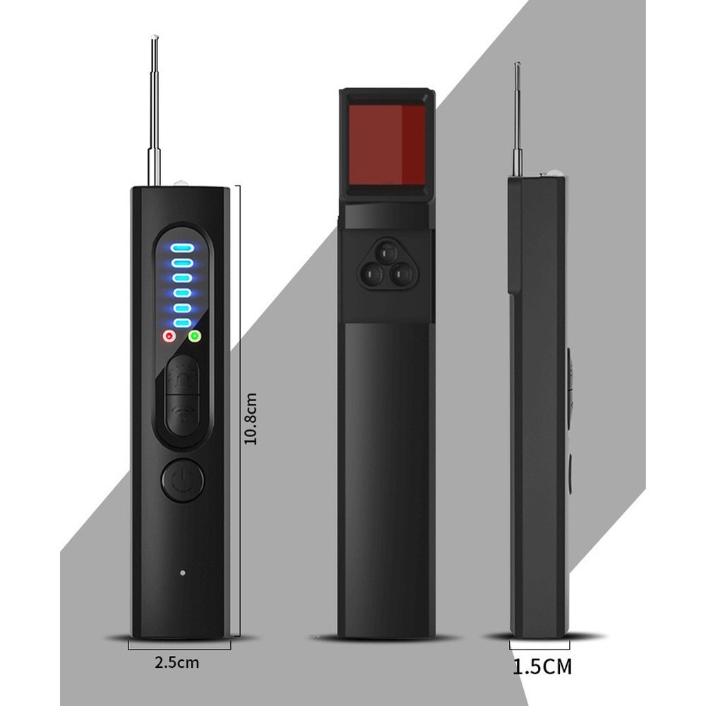 6in1 Camera Detector For Cameras And Bugging Devices With GPS Tracking