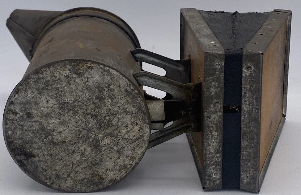 Vintage Bee Smoker Leather Bellows