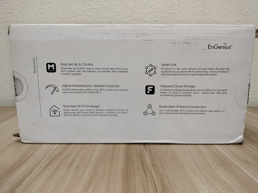 EnGenius ESR580-2Pack tri-band smart Wi-Fi mesh system