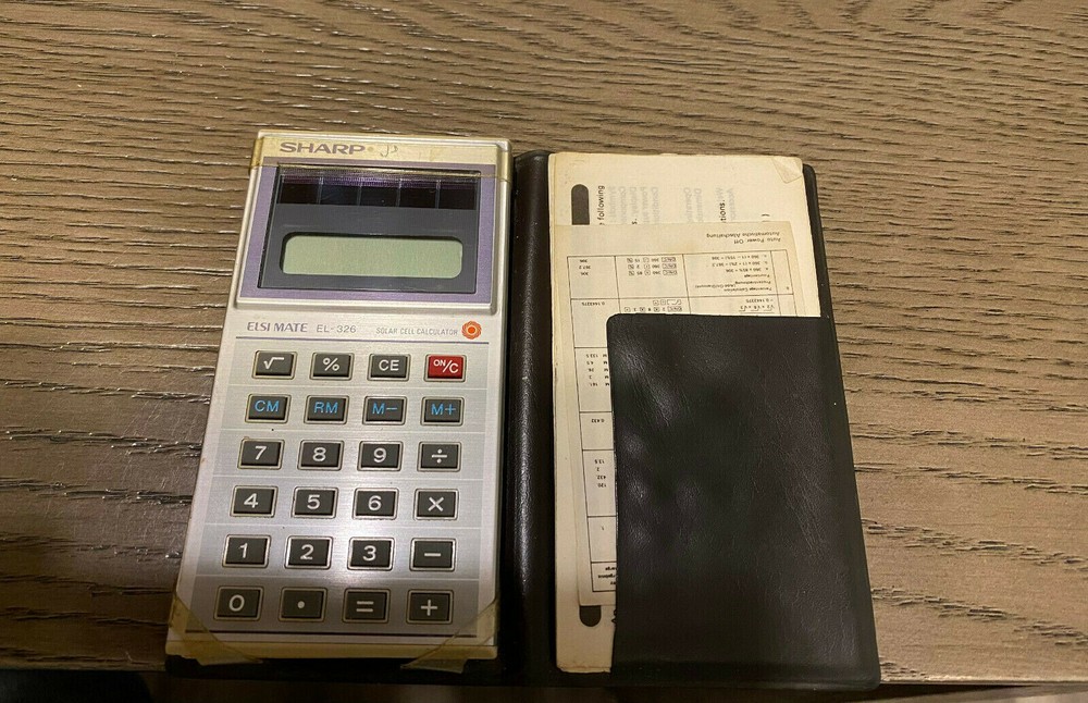 Sharp EL-326S Calculator