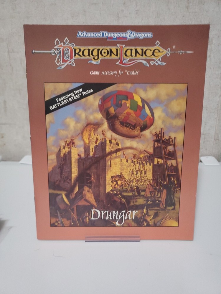 Advanced Dungeongs And Dragons Dragonlance Drungar Handbook