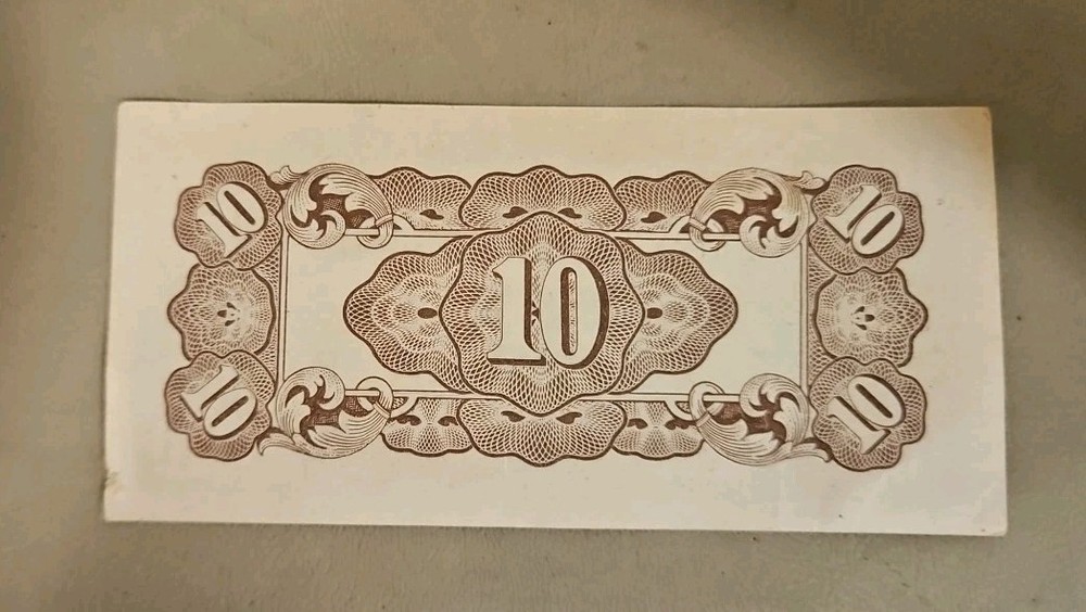Philippines 10 Centavos Note