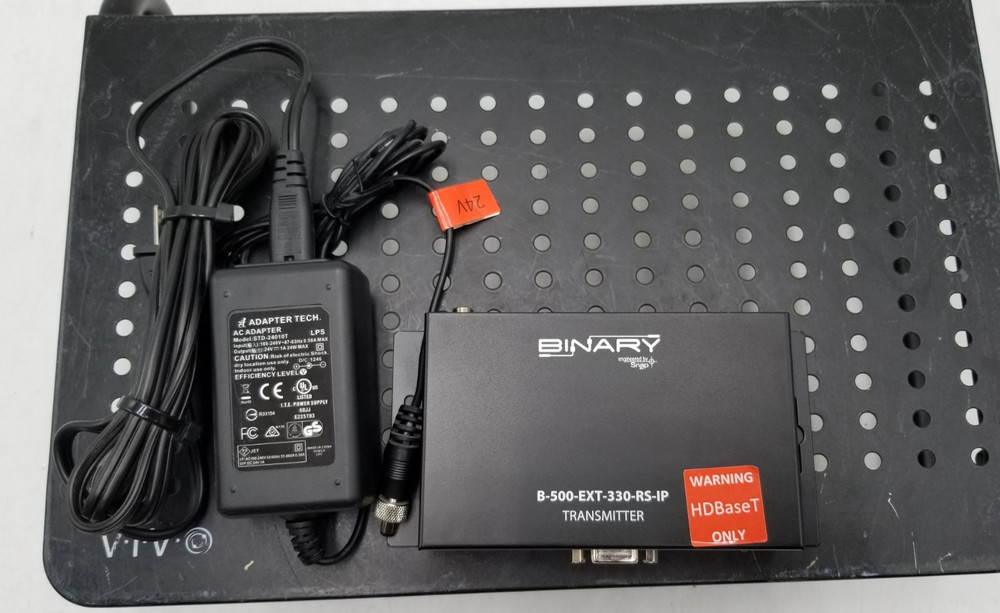 Binary B-500-EXT-330-RS-IP Transmitter W/POWER SUPPLY