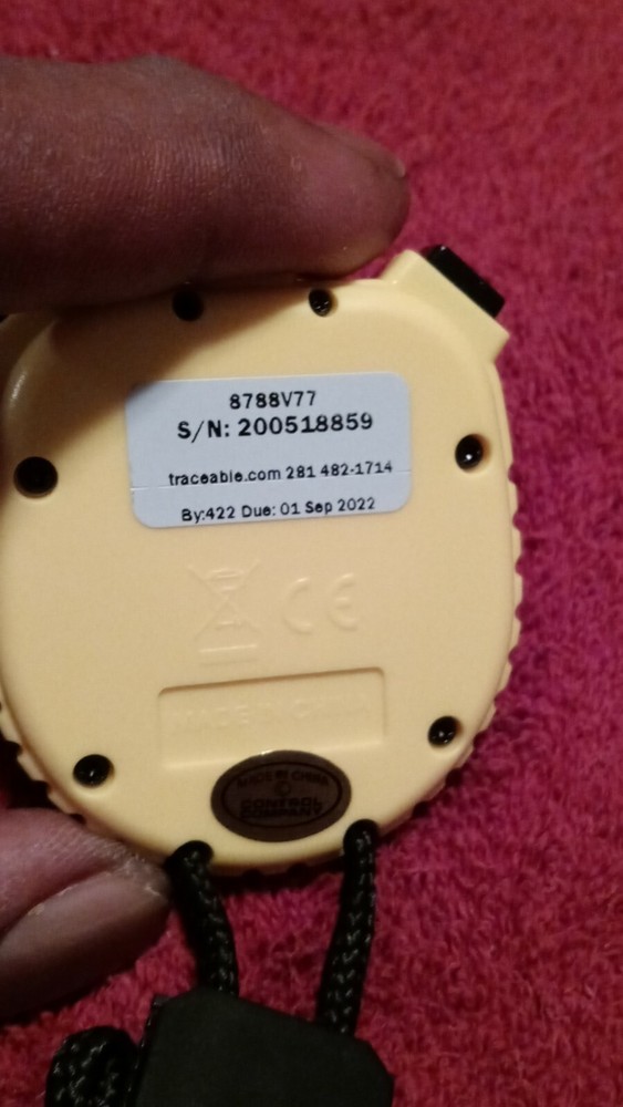 Thomas ScientificTraceable Stopwatch, Model, ISO-17025 Calibrated