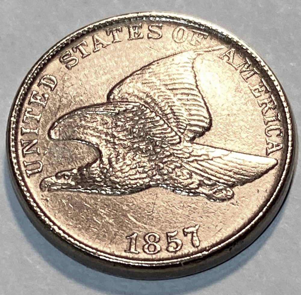 1857 Flying Eagle Cent * Penny * Gem BU  * #1