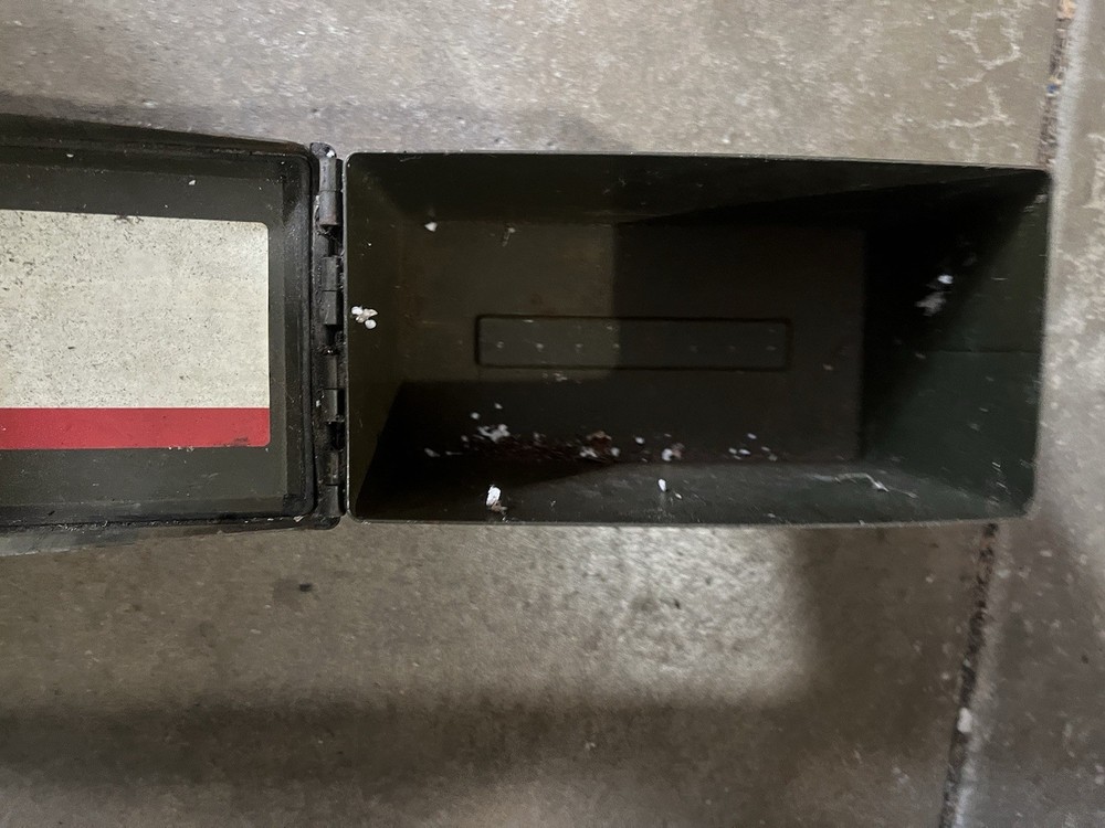 Vintage U.S. Military Ammo Box ~ Empty Case