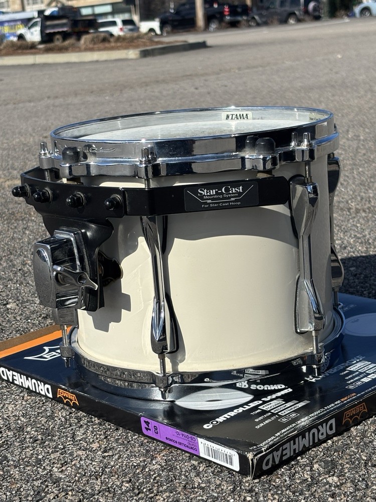 TAMA SUPERSTAR 10” White Rack Tom DRUM