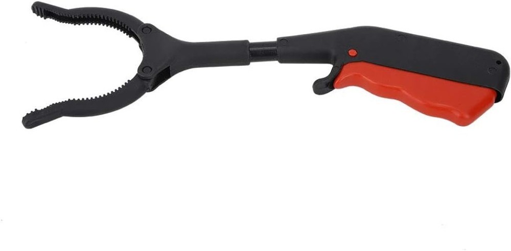 Denkerm Heavy-Duty Garbage Picker - Compact 12-Inch Multi-Purpose Tool