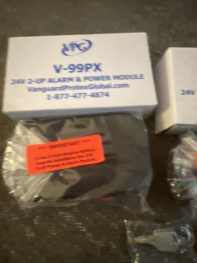 2 Vanguard Products Group VPG V-99 2-up Alarm Module Electronic Security