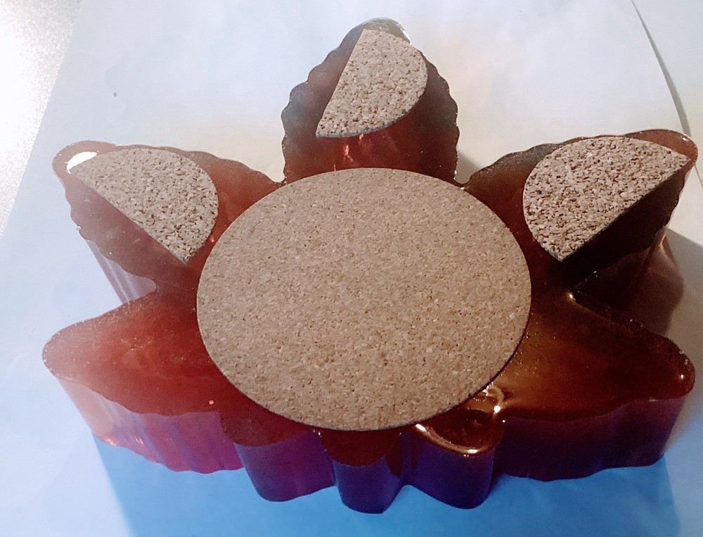 “Maple” Leaf Hand Crafted Ashtray