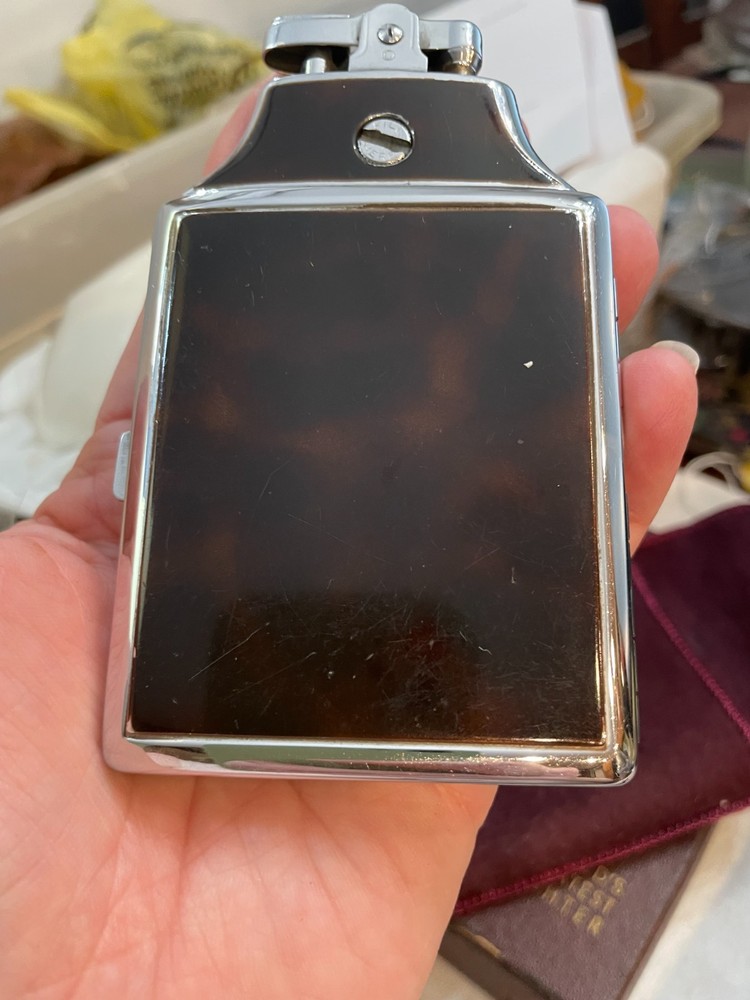 ANTIQUE RONSON MASTERCASE LIGHTER SET IN ORIGINAL BOX