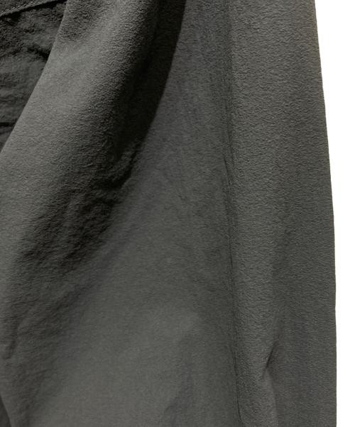 STATIC nylon long sleeve shirt navy