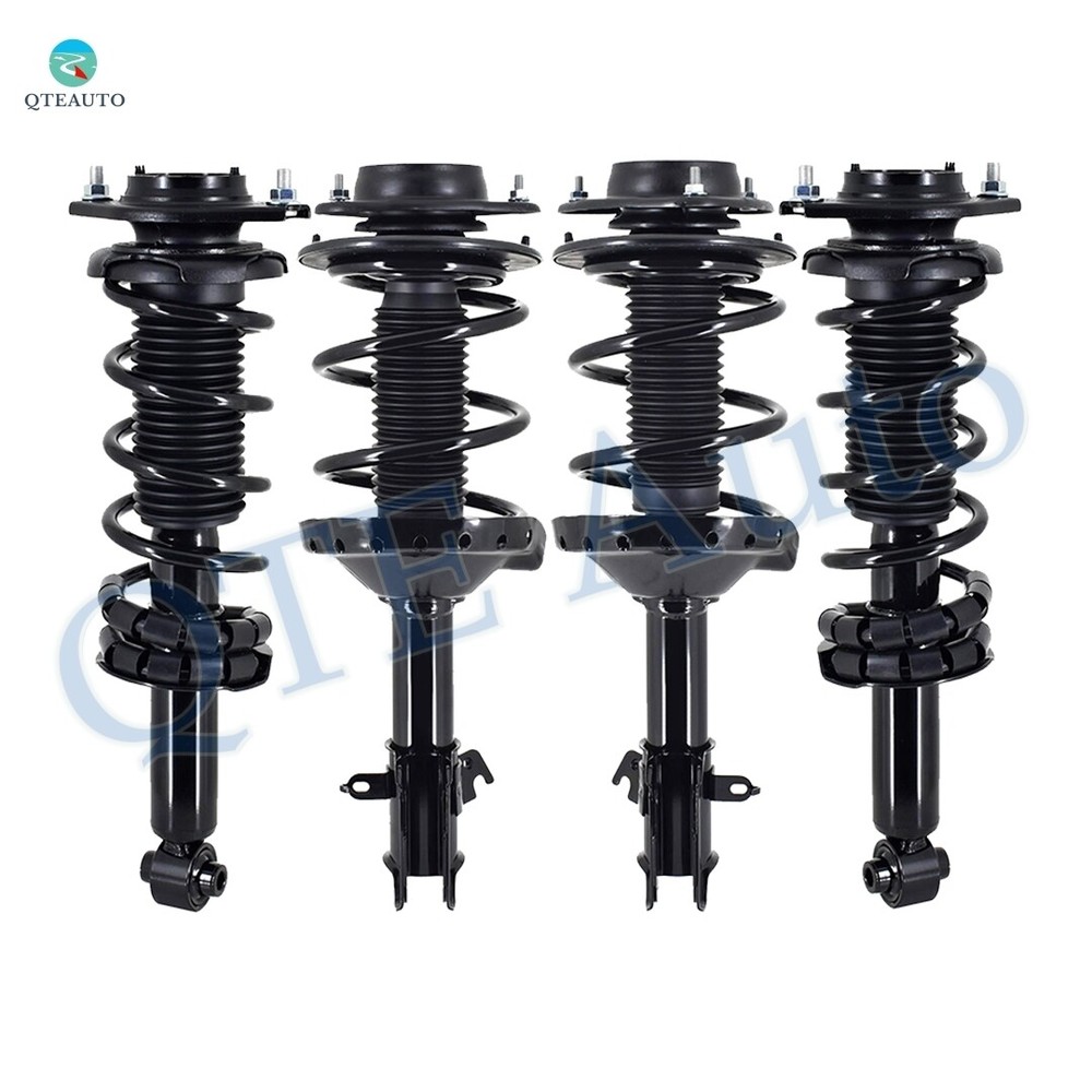 Set 4 Front-Rear Quick Complete Strut-Coil Spring For 2012 - 2016 Subaru Impreza