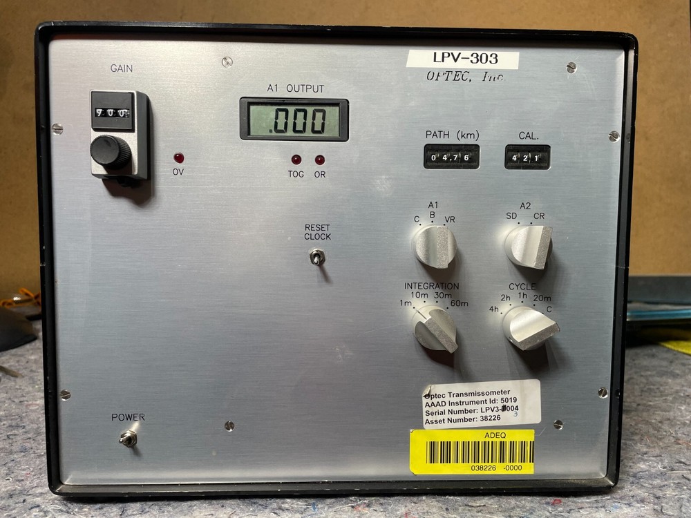 Optec Transmissometer Equipment LPV-4