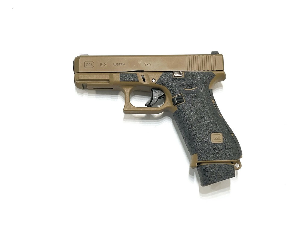 HANDLEITGRIPS Textured Rubber Gun Grip Wrap for Glock 19X / Glock 45