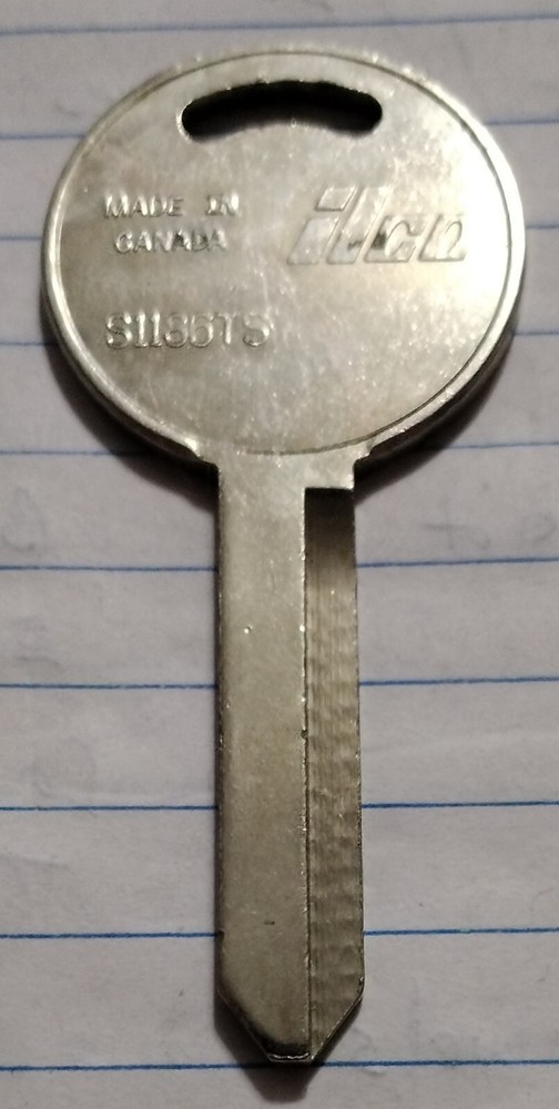 Ilco S1186TS Key Blank Uncut Tracking # Included