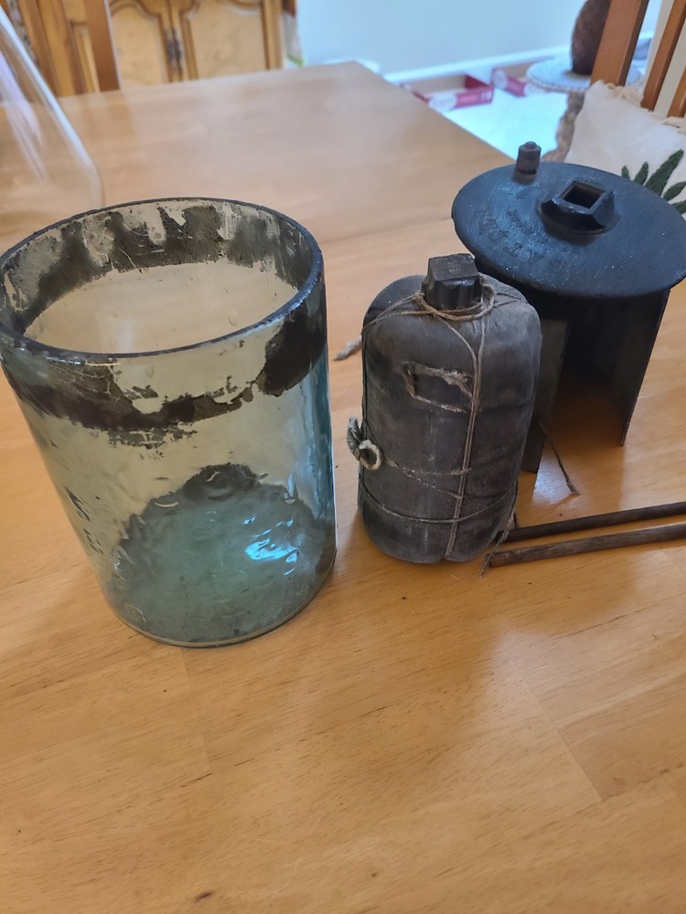 Samson Battery No. 3 Jar E.G.M. Co Boston Mass
