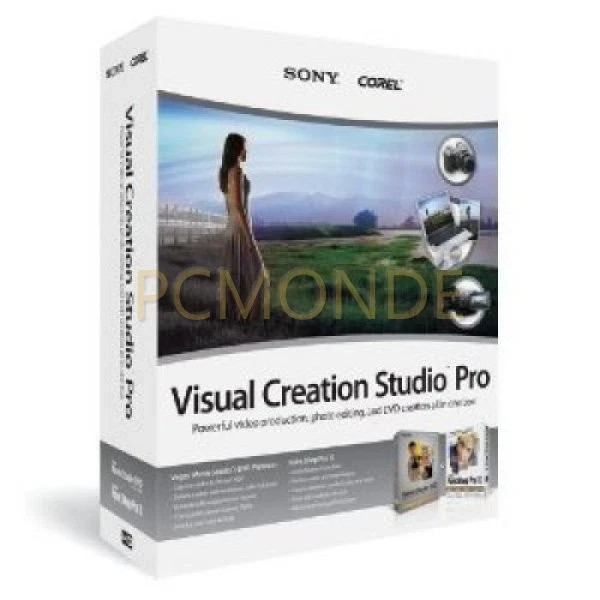 Corel Sony Visual Creation Studio Pro_Retail Box