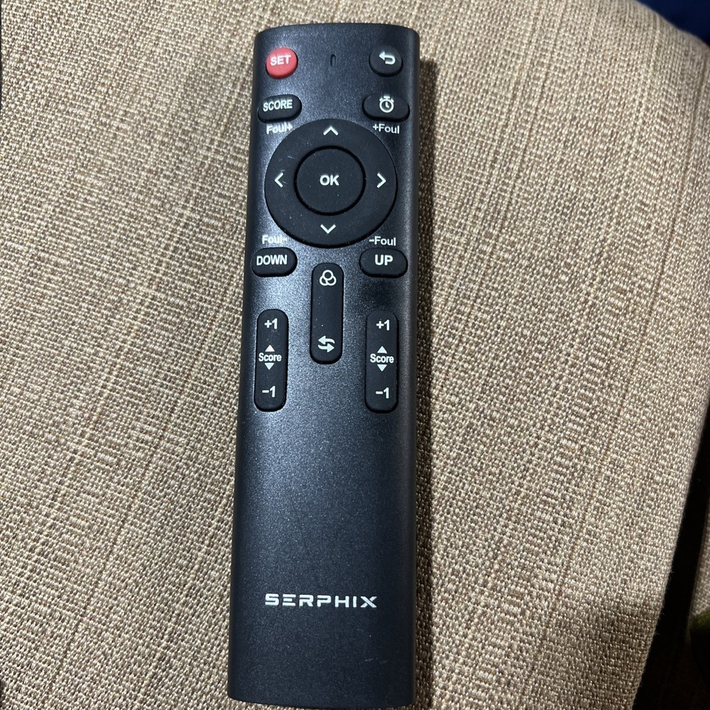 Remote for Serphix Digital Scoreboard, Variable LED Color, Timer Clock