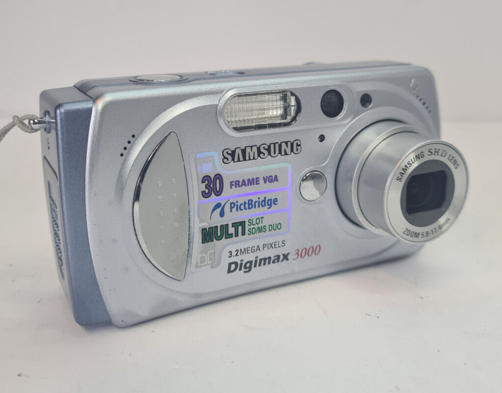 Samsung Digimax 3000 3.2MP Digital Camera Fully Working With Samsung Case
