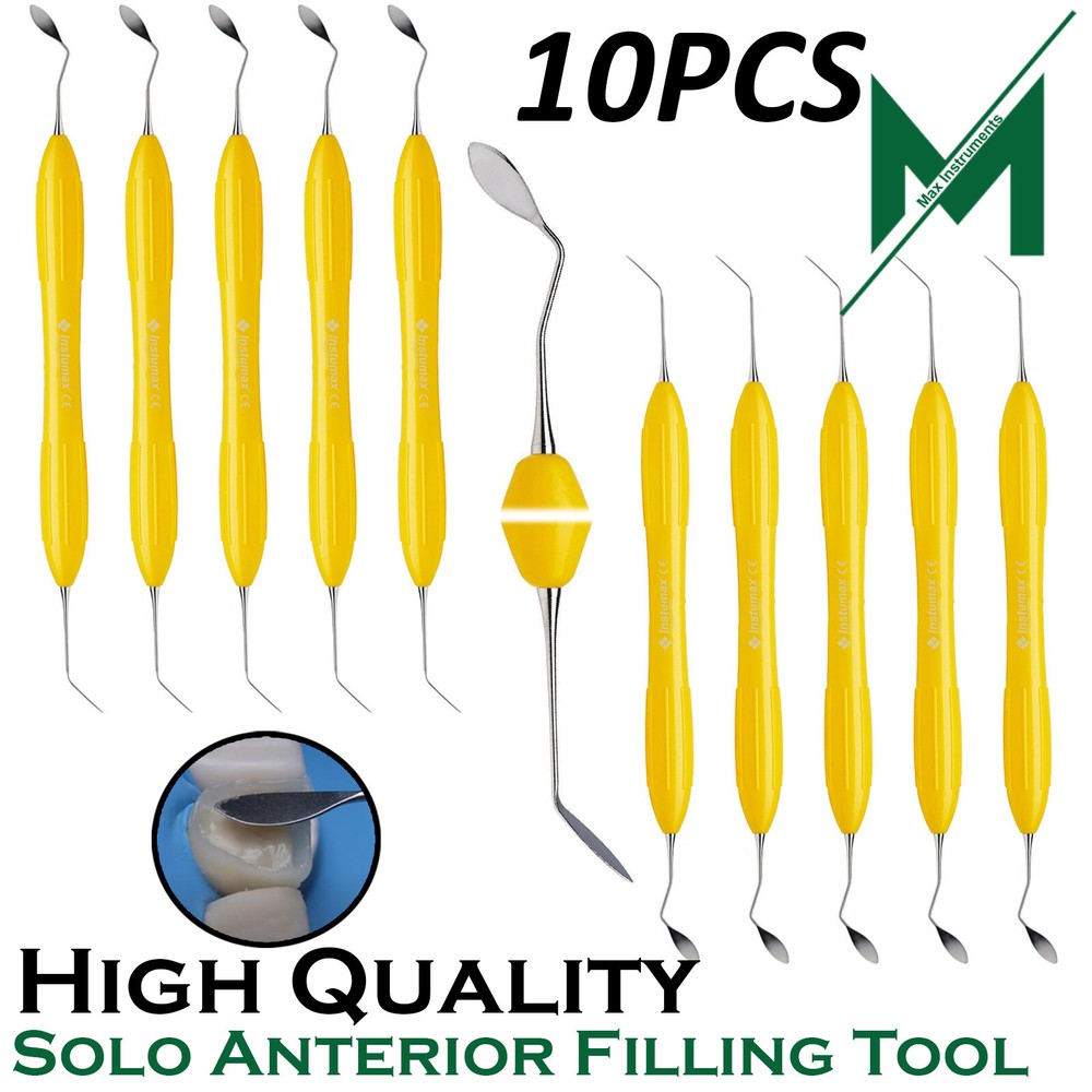Dental Composite Filling Instruments Silicone Handle All Type Restorative Tools