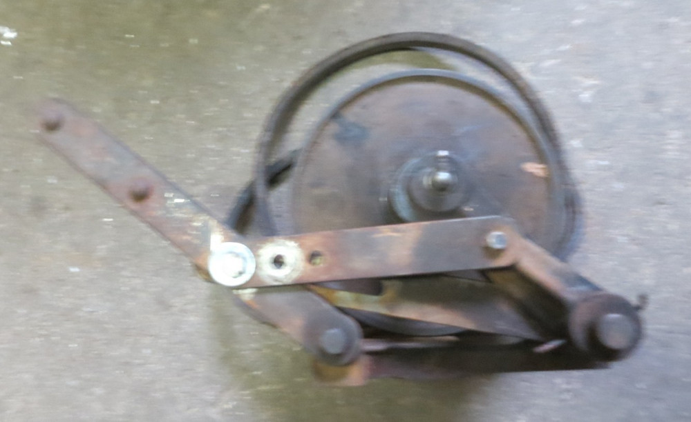 Vintage Variable Speed Drive 7" Pulley System Complete Assembly
