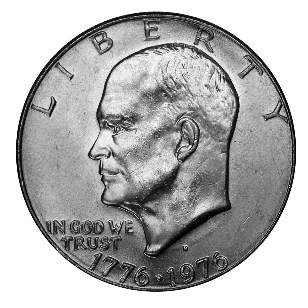 1976 -D Type 2 BU Roll Eisenhower Ike Dollar (20 pcs)