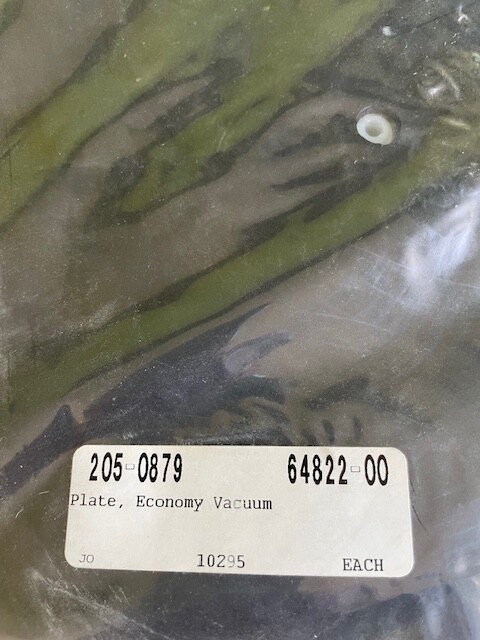 5X9 bell jar with vacuum plate