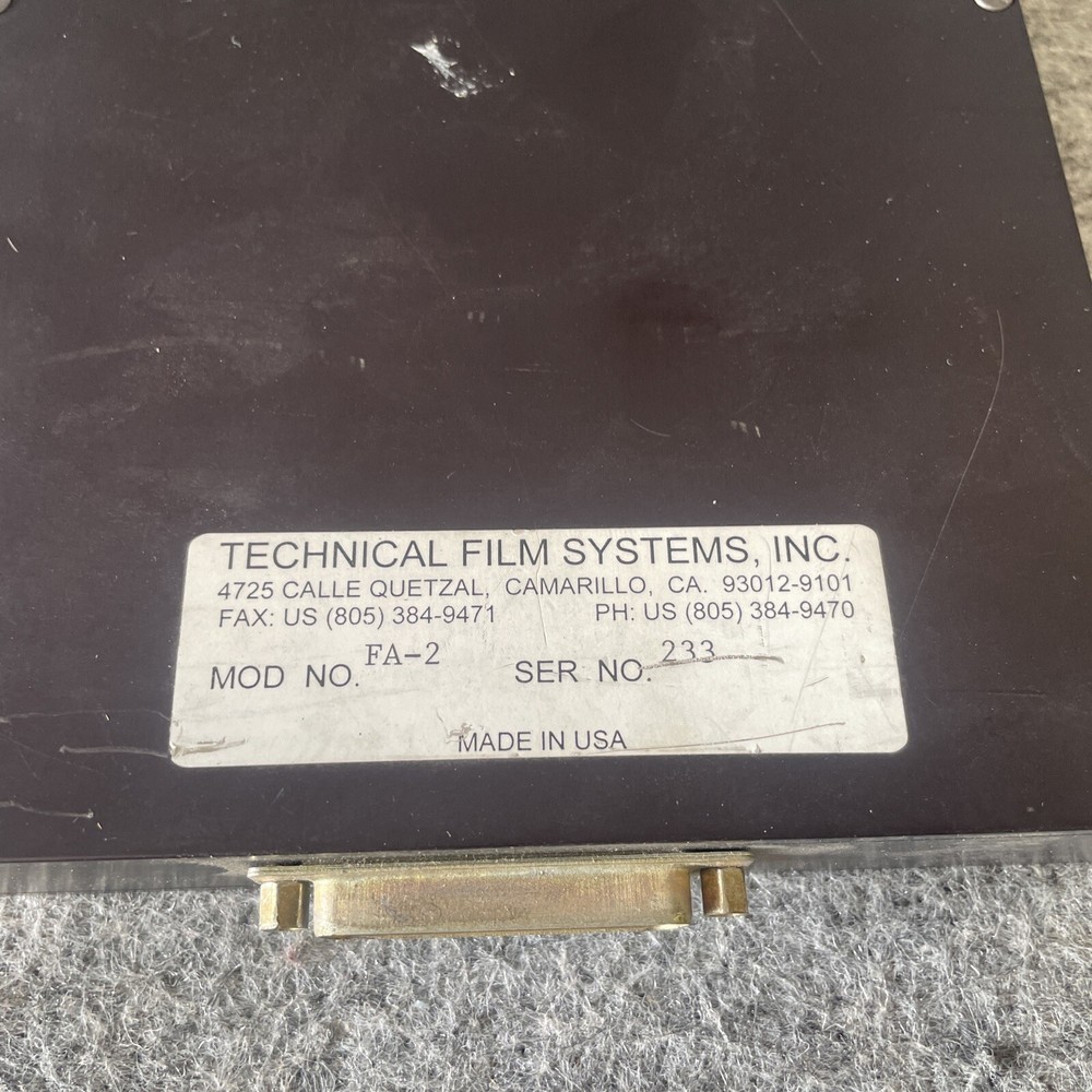 Technical Film Systems FA-2 Fader Module Light Valve Contoroller for Printer