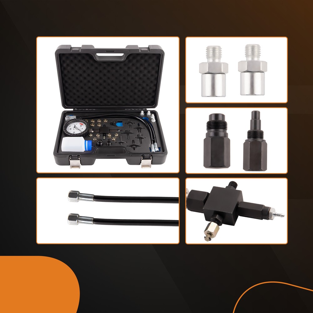High Pressure Common Rail Tester Kit 2000BAR Diesel Engine Diagnostic Tool Set