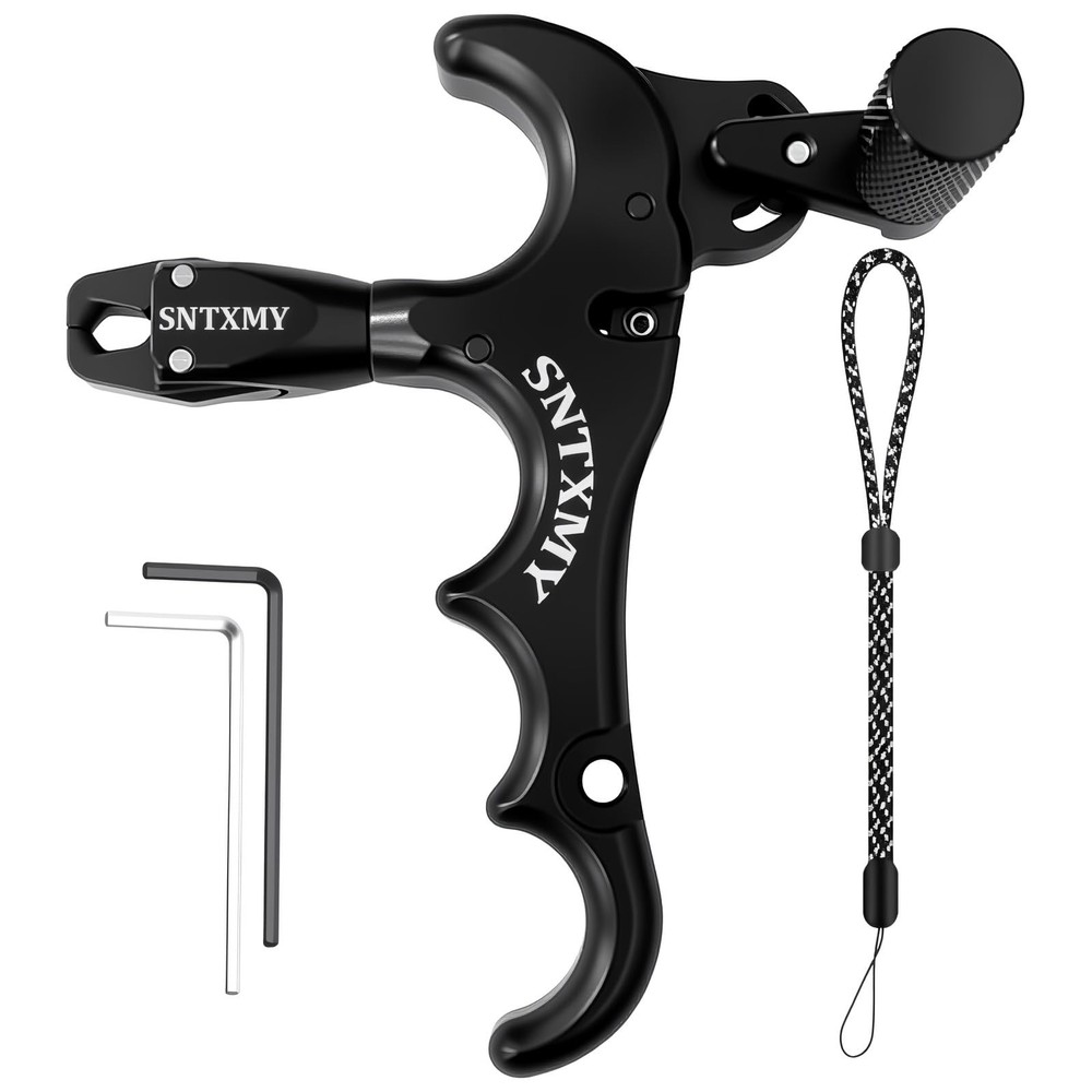 sntxmy Black Bow Release Aid for Compound Bow Archery Trigger