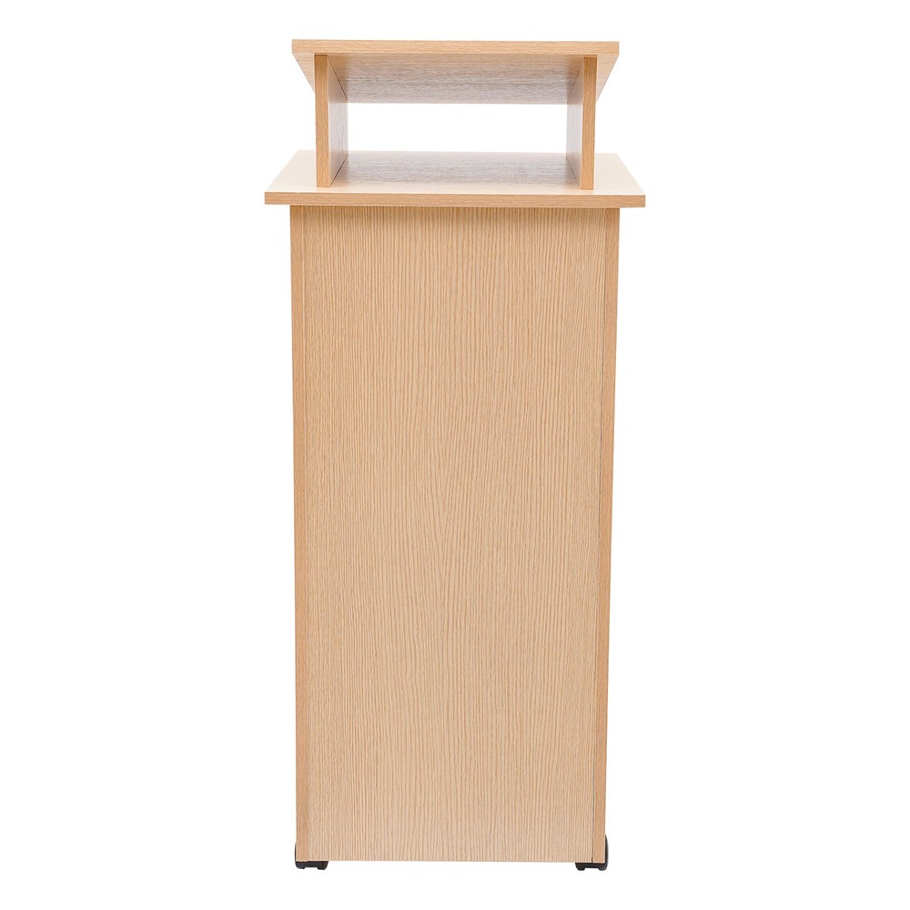 Portable Movable Desk for Presentations | Adjustable Height & Easy Mobility