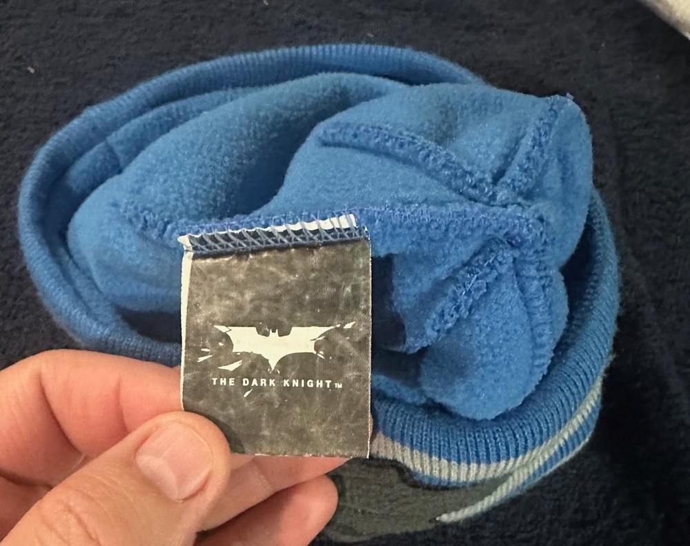 TM & DC Comics Batman - Beanie Hat - One Size - Black Blue Gray